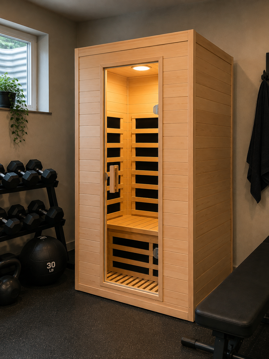 Elevate Solace 2-Person Infrared Sauna